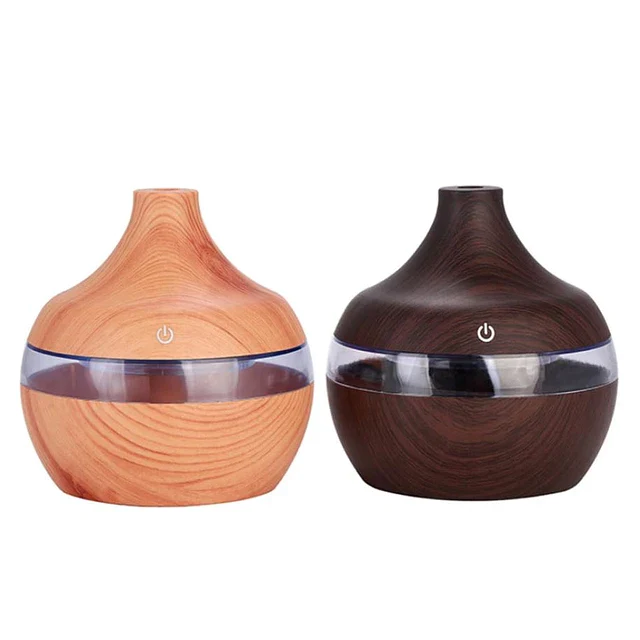 Aromatherapy Usb Humidifier - 300ml/Dark Brown