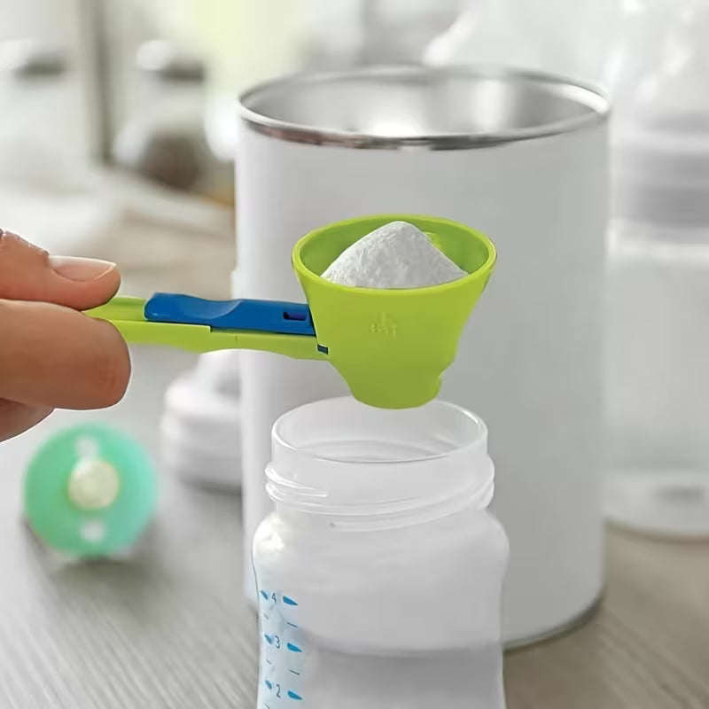 PowderPro Sliding Funnel Scoop - Blue