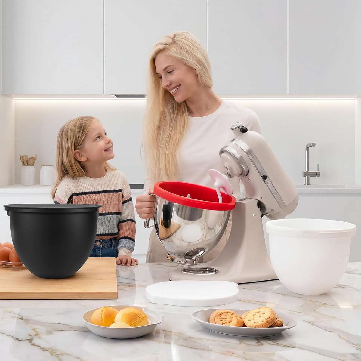 MixMate Silicone Bowl Liner - Black