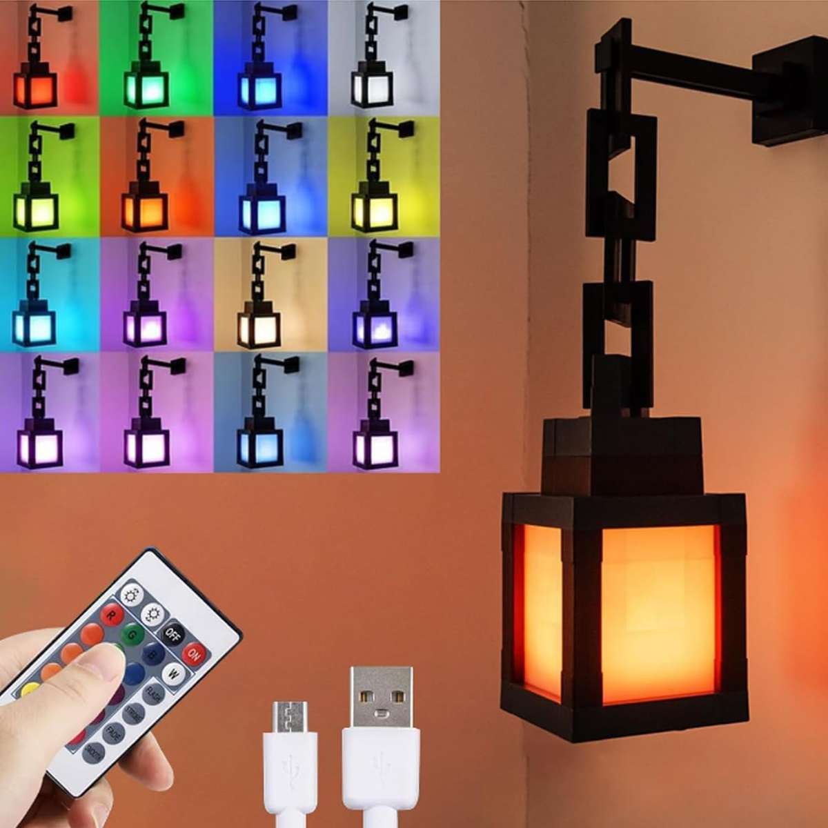 PixelGlow Lantern