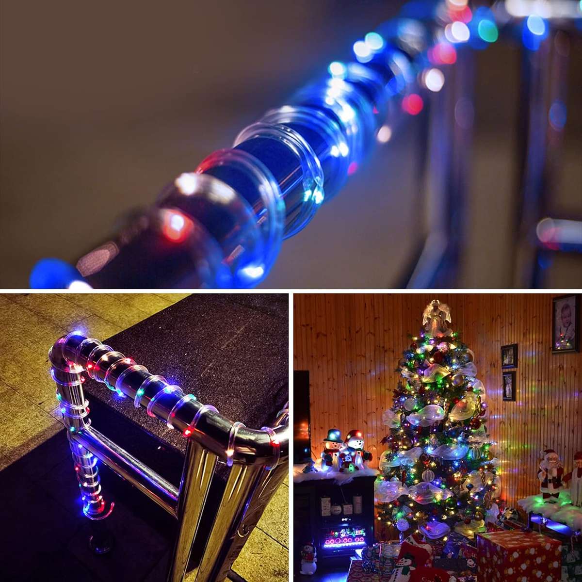 200 LED 8 Mode USB Tube Light/White