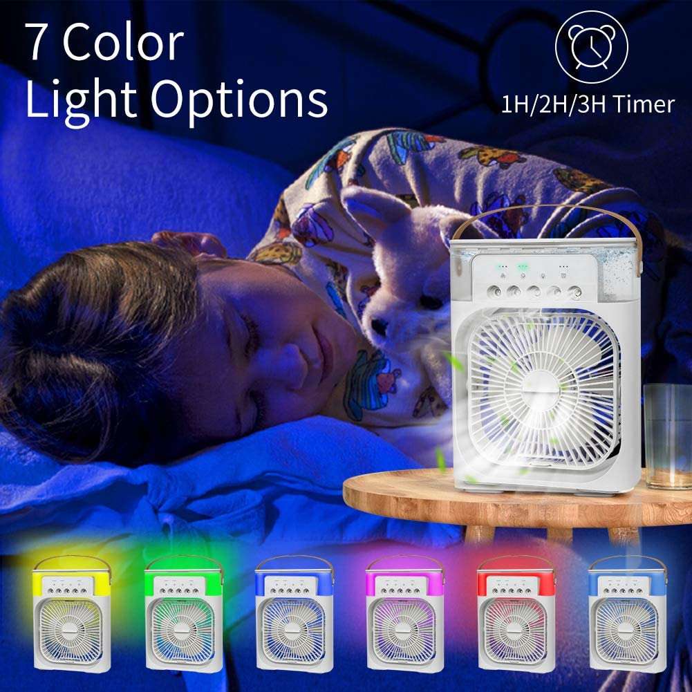 Portable Air Conditioner Fan/Black