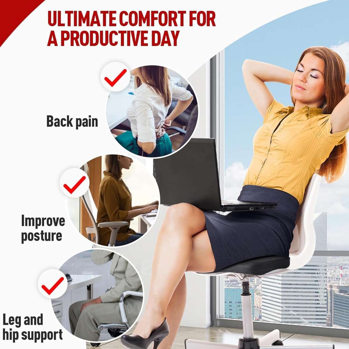 Ergonomic Seat Cushion