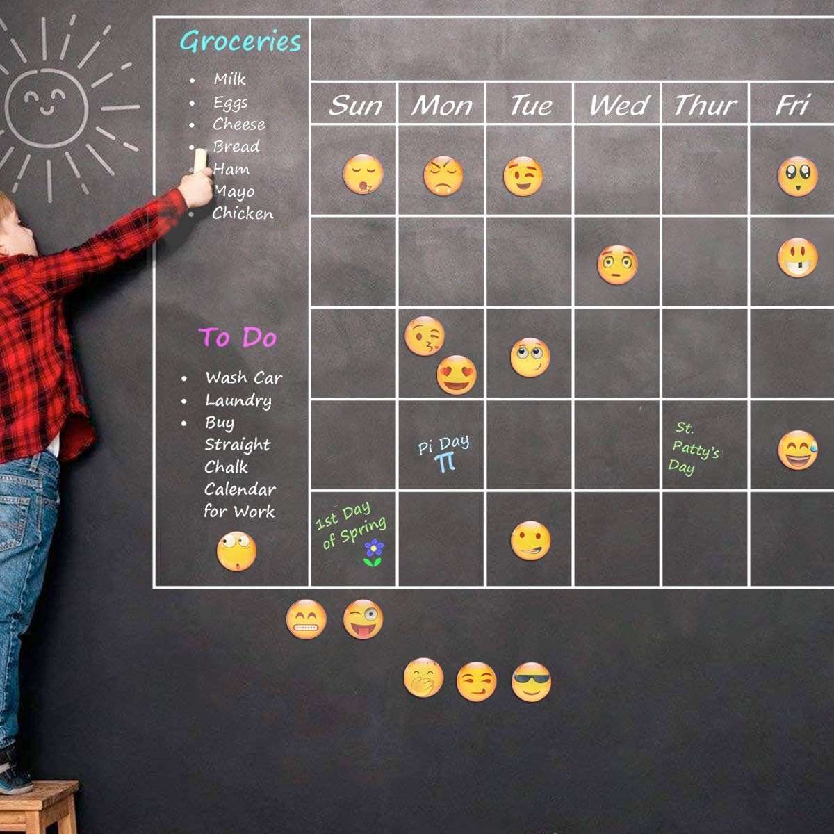 25 pc Emoji fridge Magnets