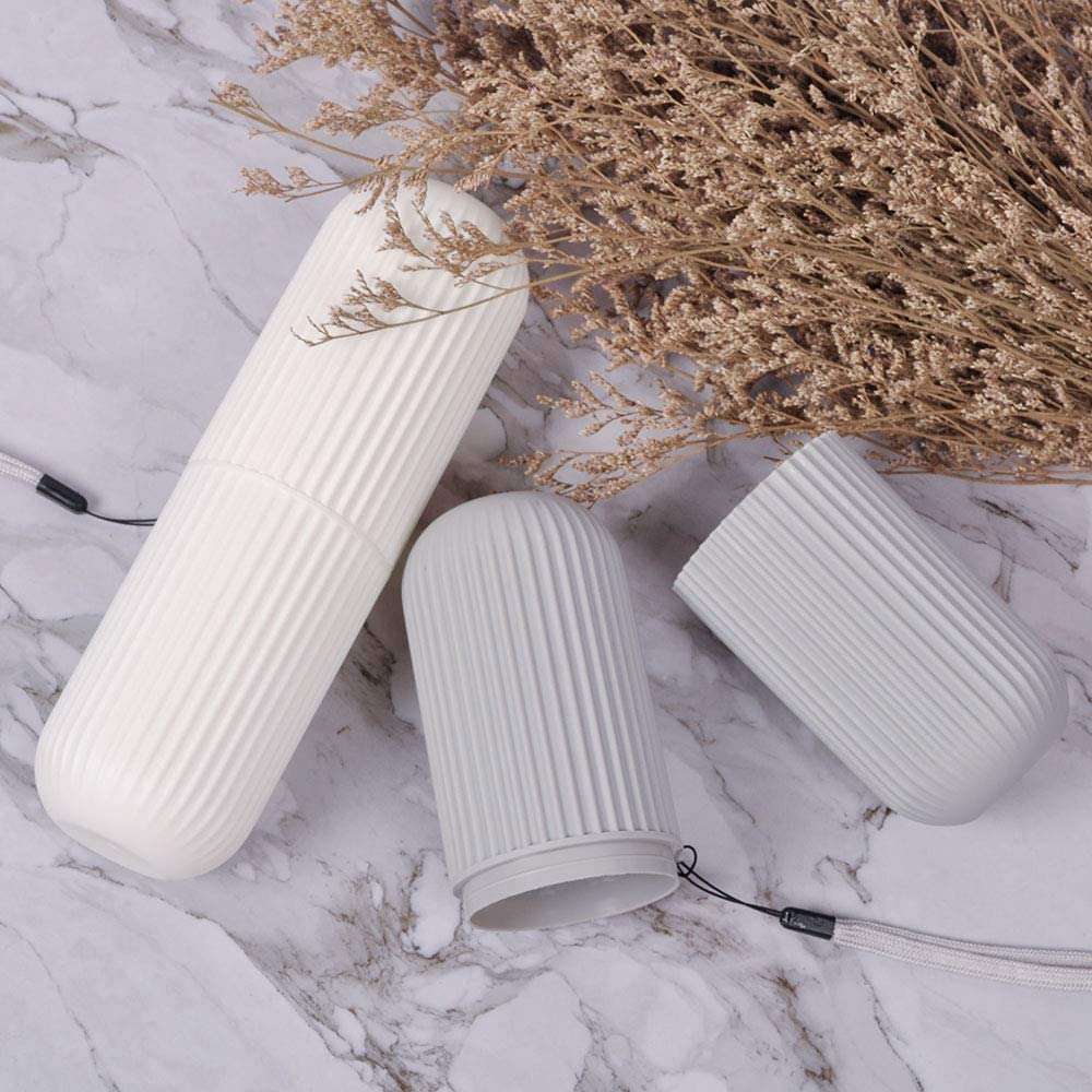 Portable Travel Toothbrush Case-GREY
