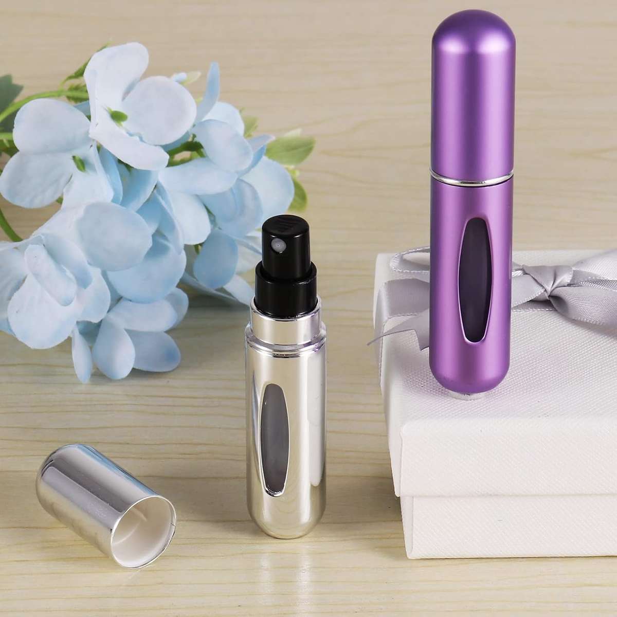 Refillable Travel Perfume Bottle - 5ml/Purple
