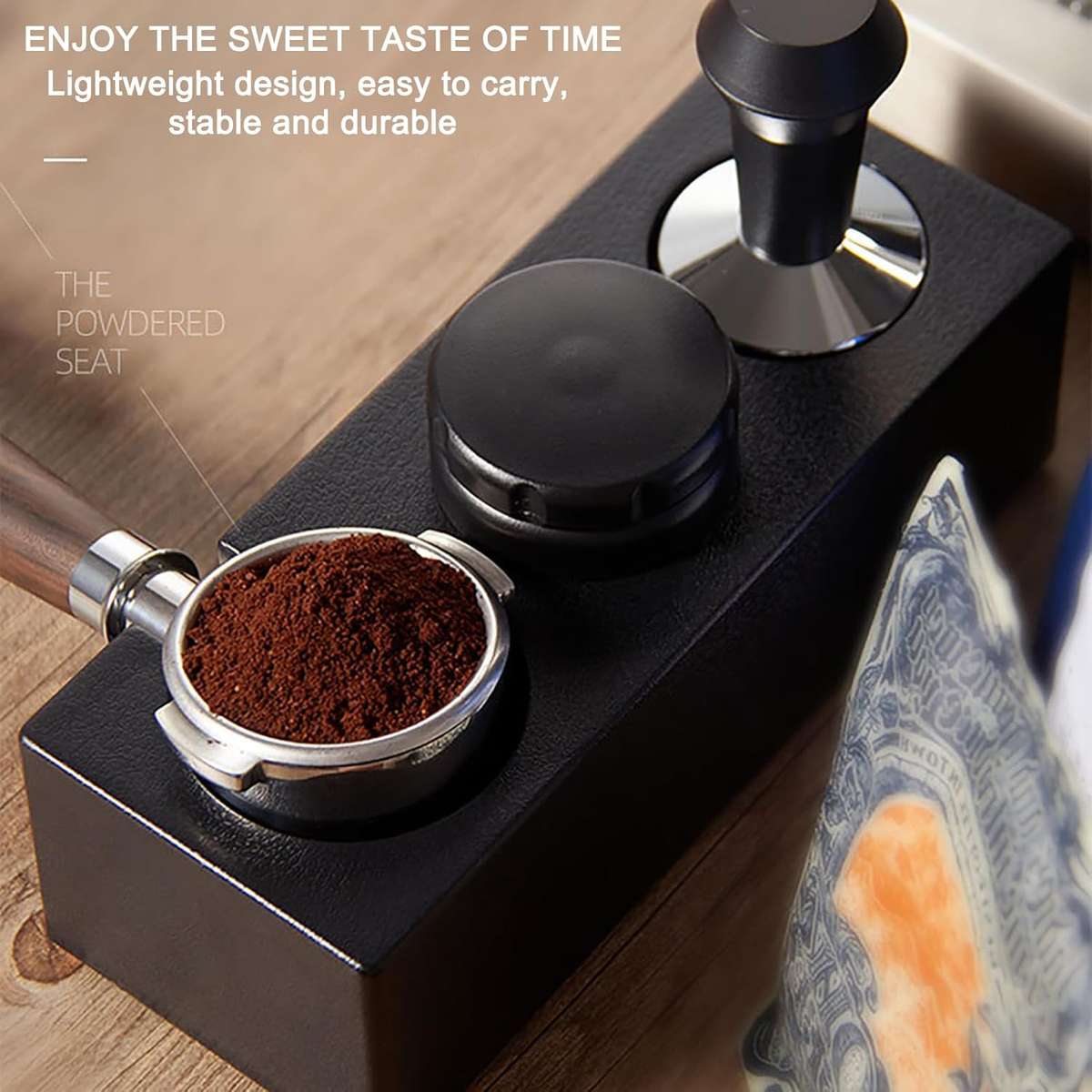 Espresso Tamping Station  Professional Tamper Holder Organizer