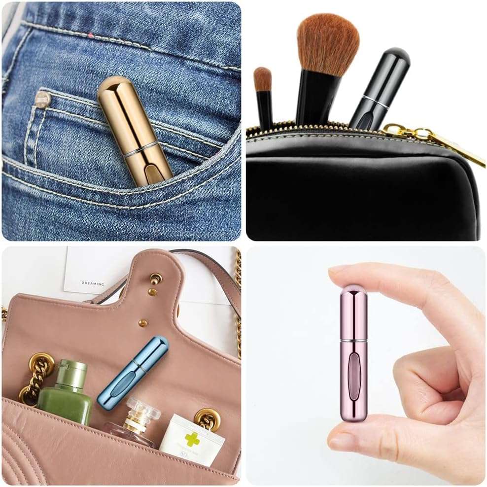 Refillable Travel Perfume Bottle - 5ml/Purple