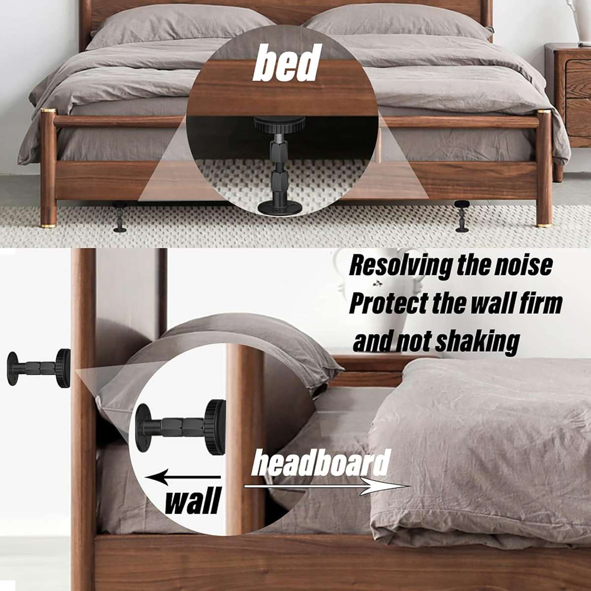 Adjustable Anti-Shake Furniture Stoppers