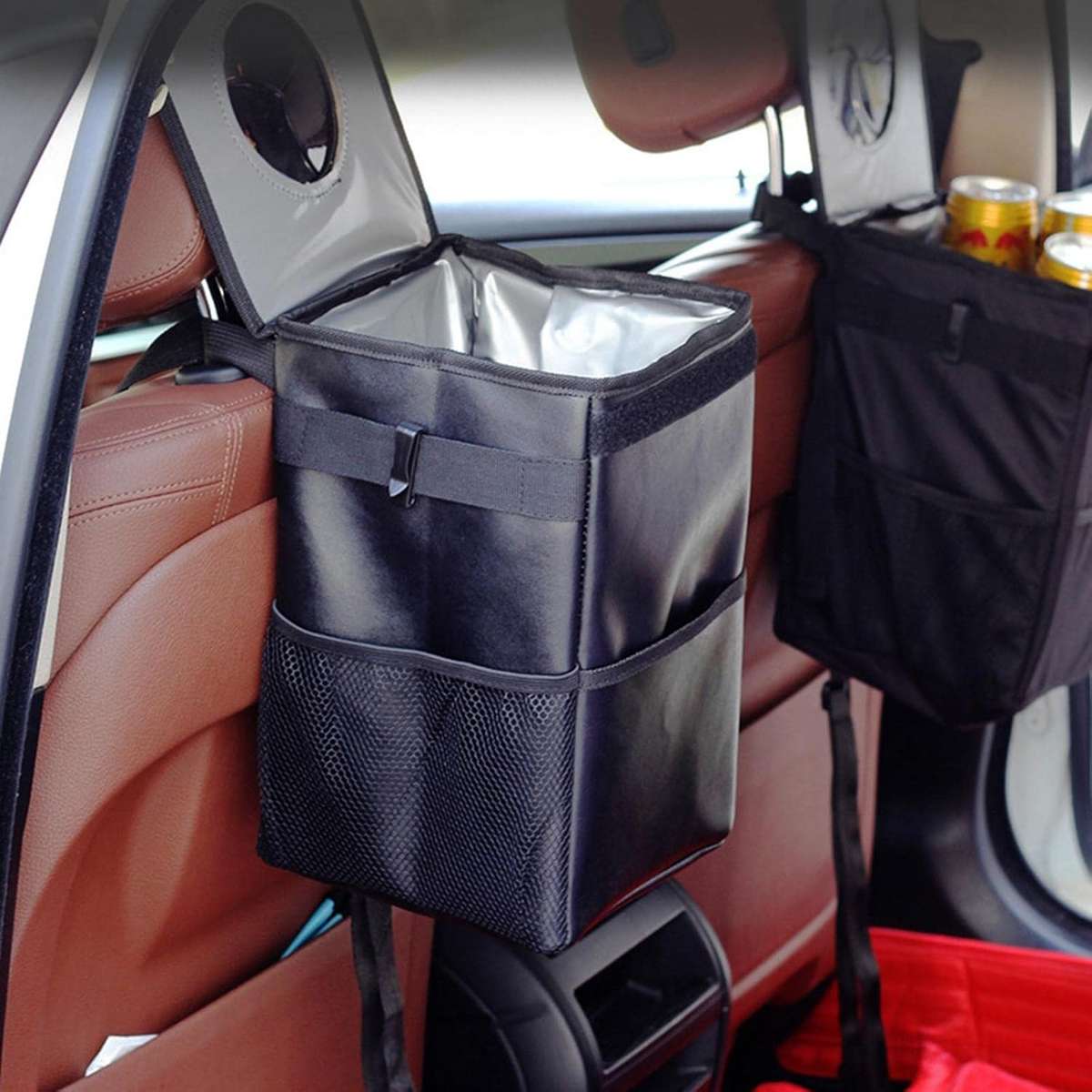 Portable Folding Car Trash Can