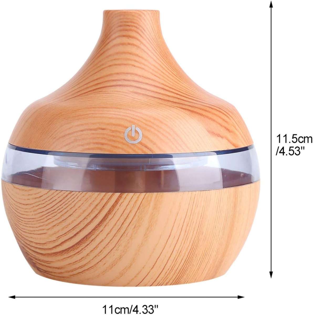 Aromatherapy Usb Humidifier - 300ml/Dark Brown