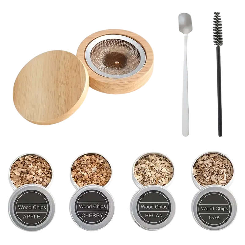 Cocktail Smoker Kit with Wood Chips