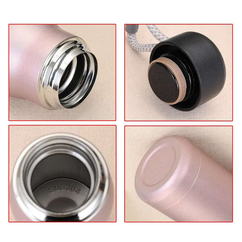 Elite Double Walled Travel Bottle/Rose Gold
