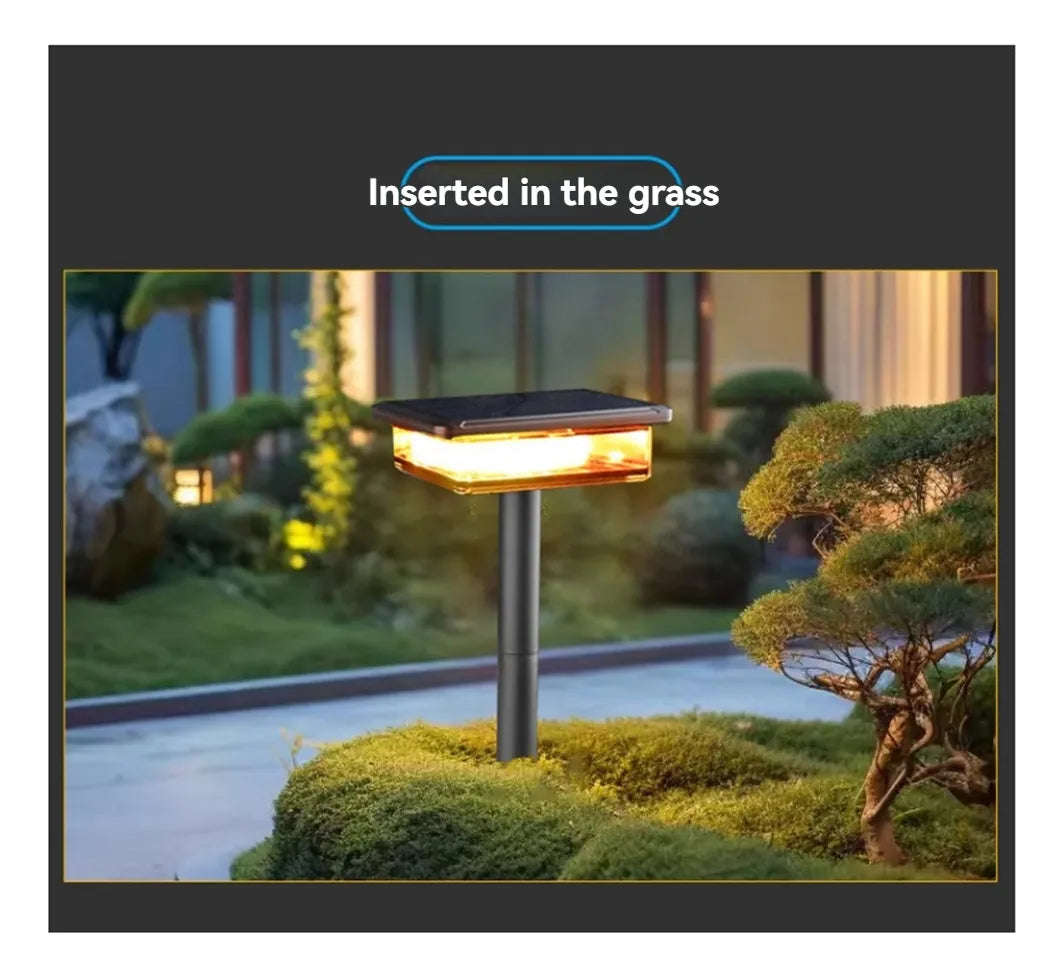 2-in-1 Solar Garden Light and Rope Light - Cool White