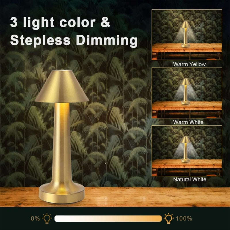 Usb Rechargeable Desk Lamp Night/Pointed