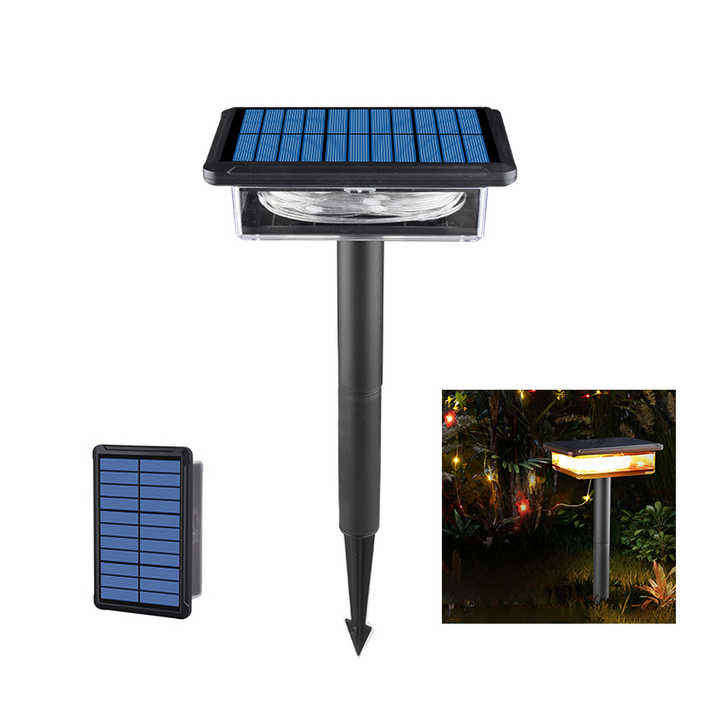 2-in-1 Solar Garden Light and Rope Light - Cool White