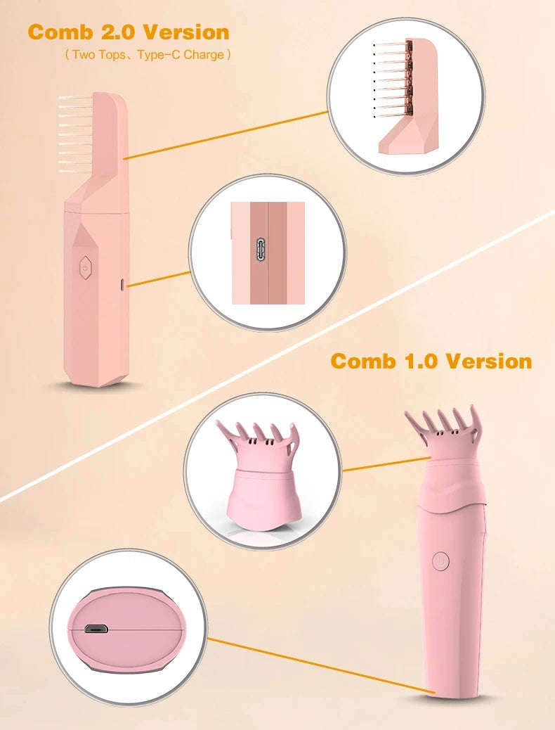 Electric Incense Burner with Extra Comb Head/White