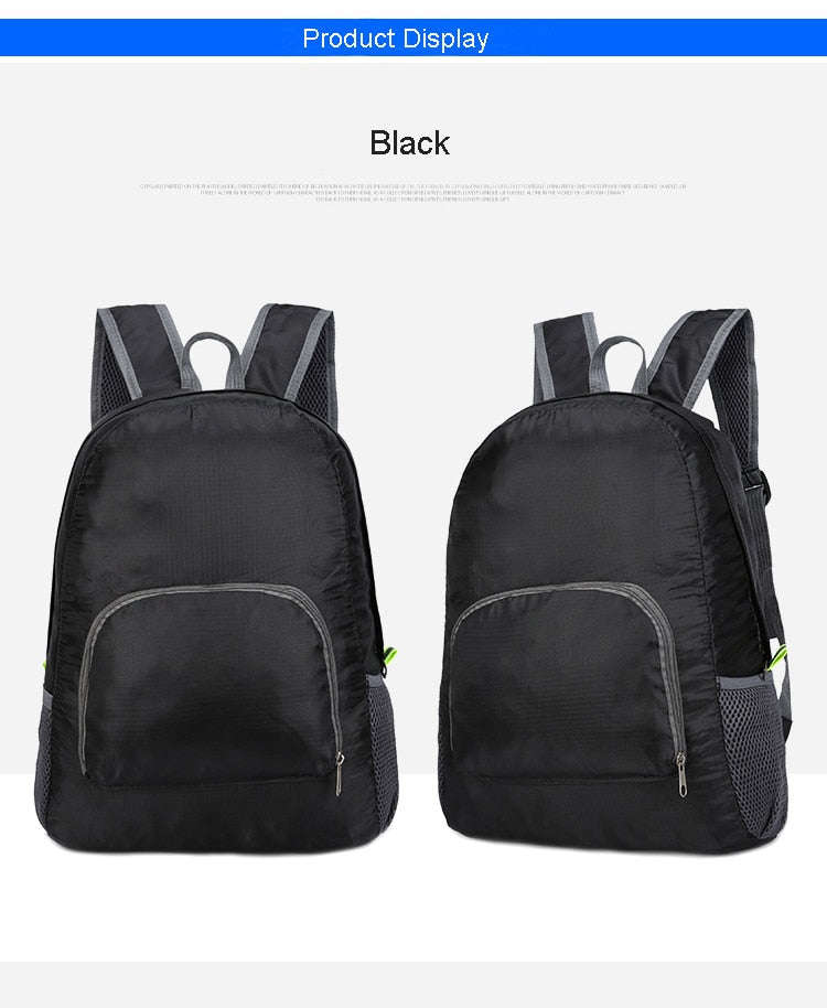 Waterproof Foldable Backpack-ORANGE