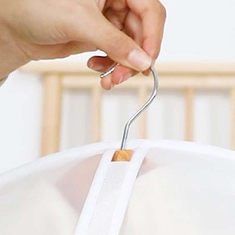 Lightweight Clear Full Zipper Garment Bags - 5 Pack
