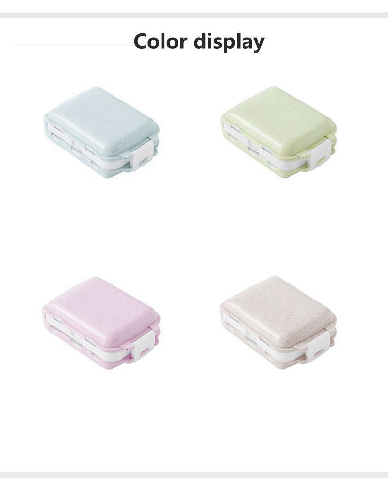 Three-layer Travel Pill Case