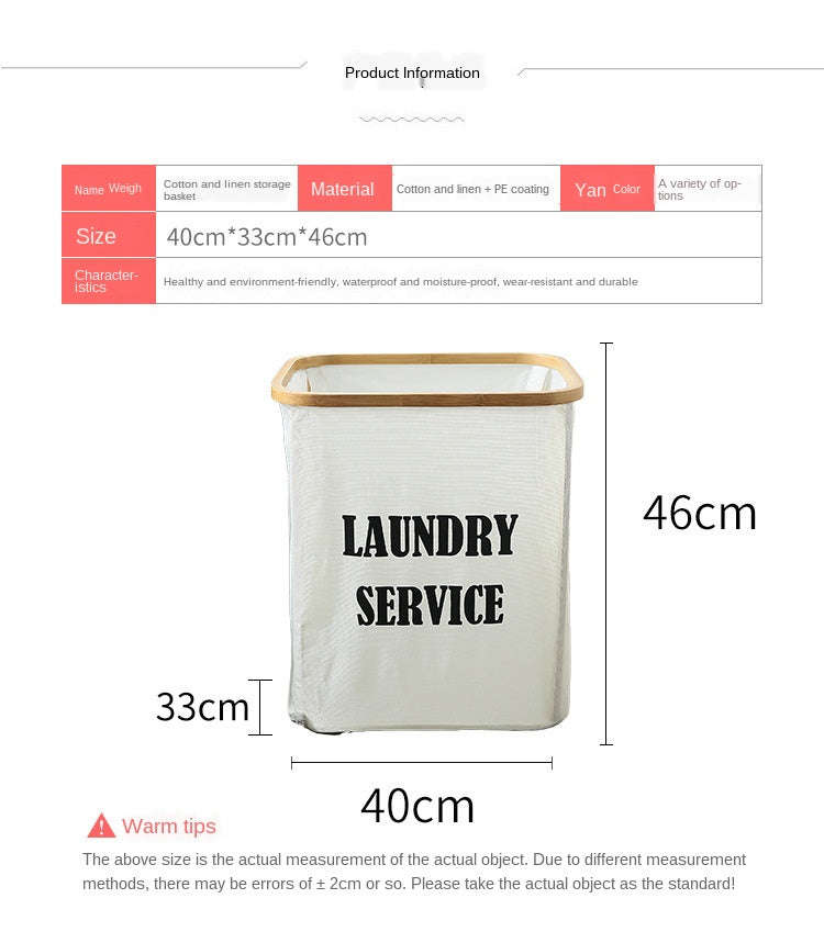 laundry and storage basket - Round-GREY