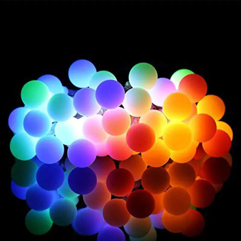 Solar Bubble Fairy Lights - 100 LED 10m
