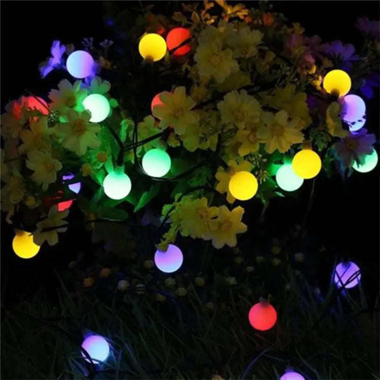 Solar Bubble Fairy Lights - 100 LED 10m