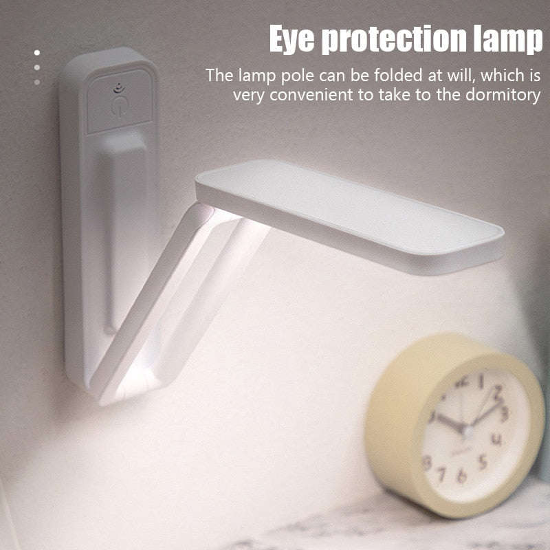 Rechargeable Foldable Table Lamp-White