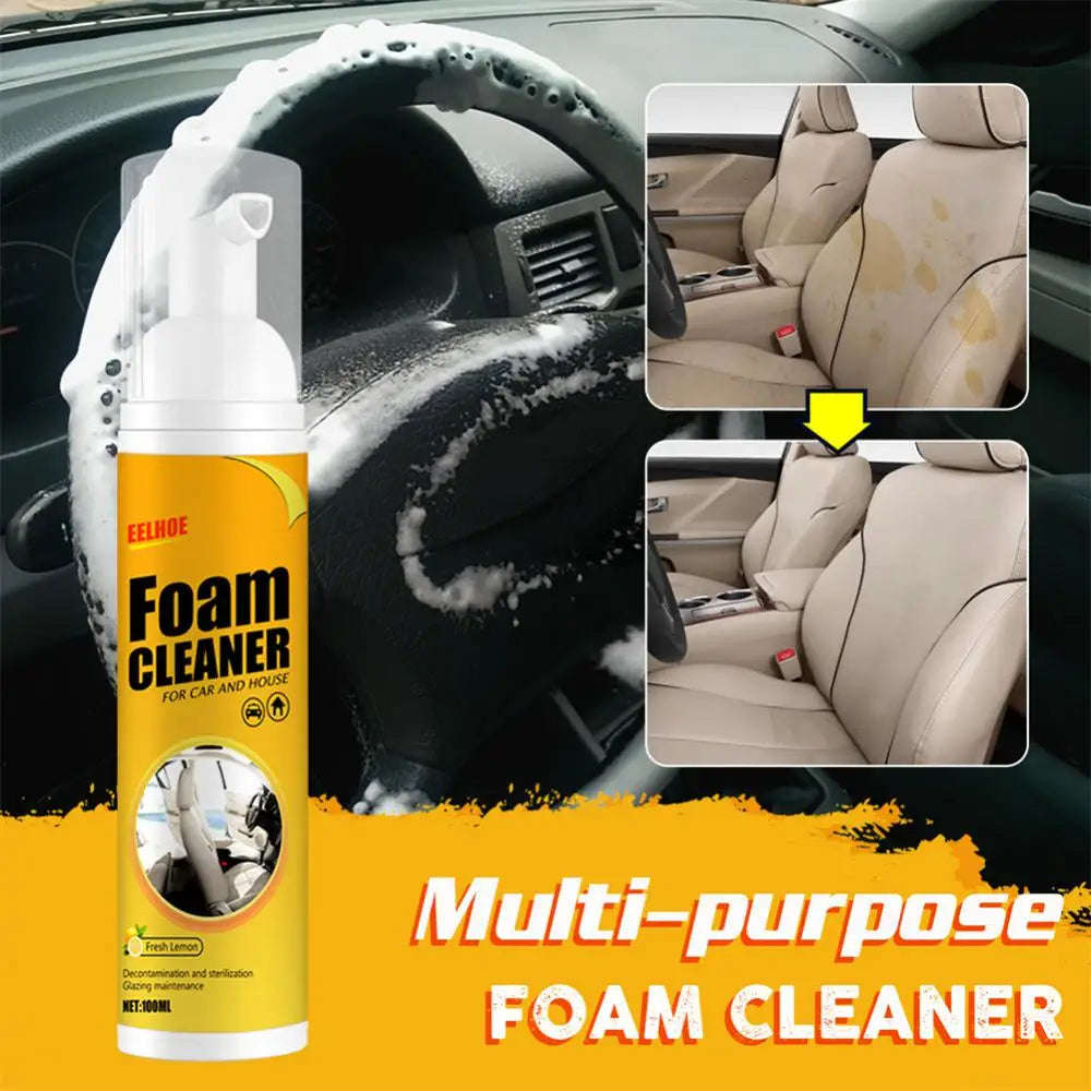 100ml Home and Car Multifunctional Powerful Foam Cleaning Kit