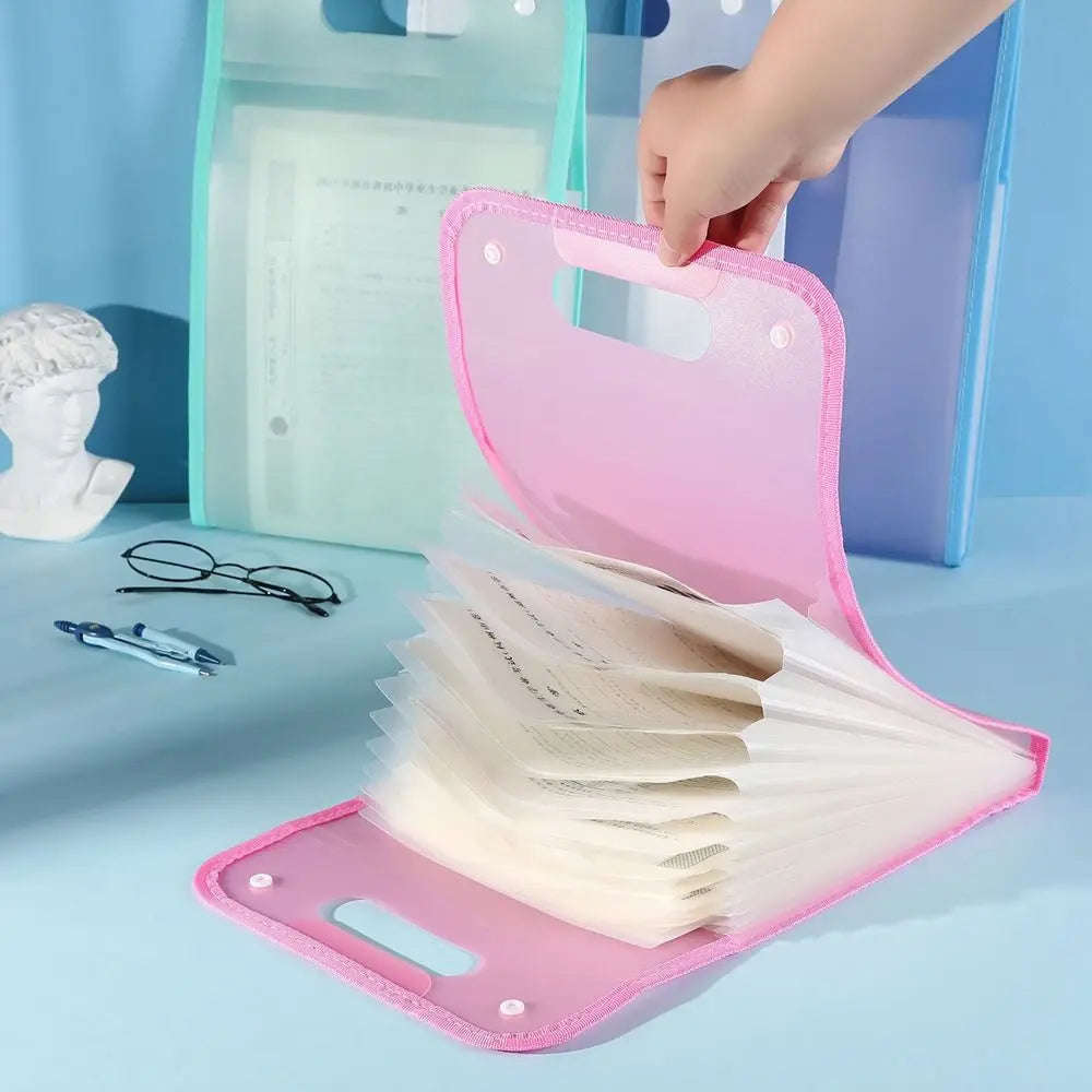 A4 Expanding Storage Folder - 300 Page/White
