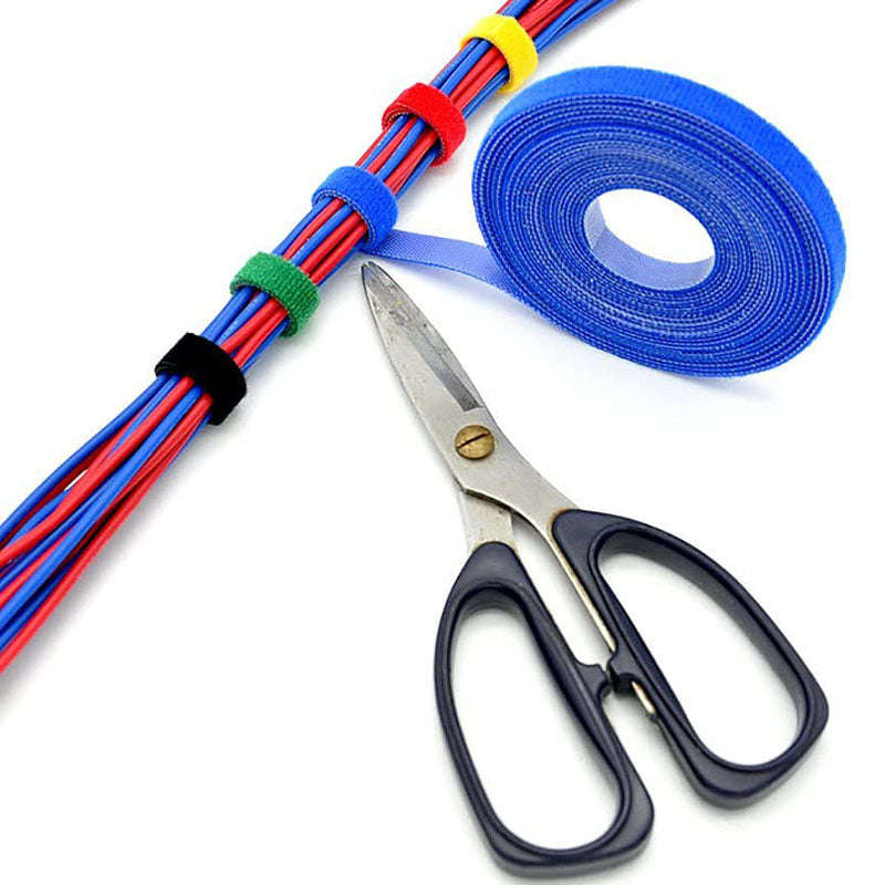 Reusable Hook and Loop Cable Straps-White