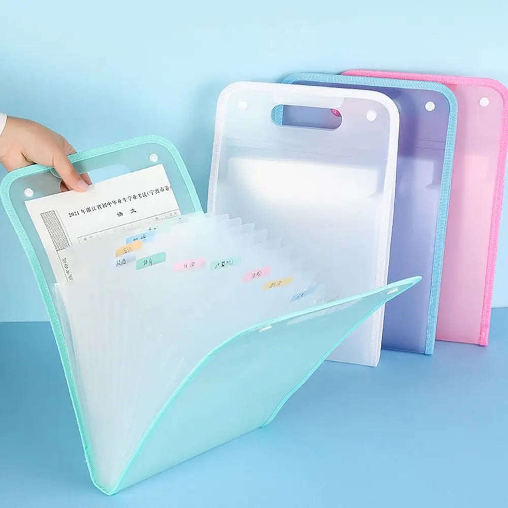 A4 Expanding Storage Folder - 300 Page/White