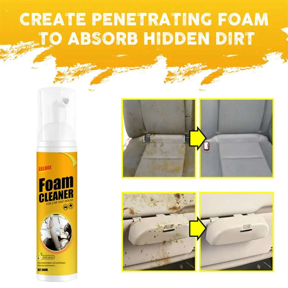 100ml Home and Car Multifunctional Powerful Foam Cleaning Kit