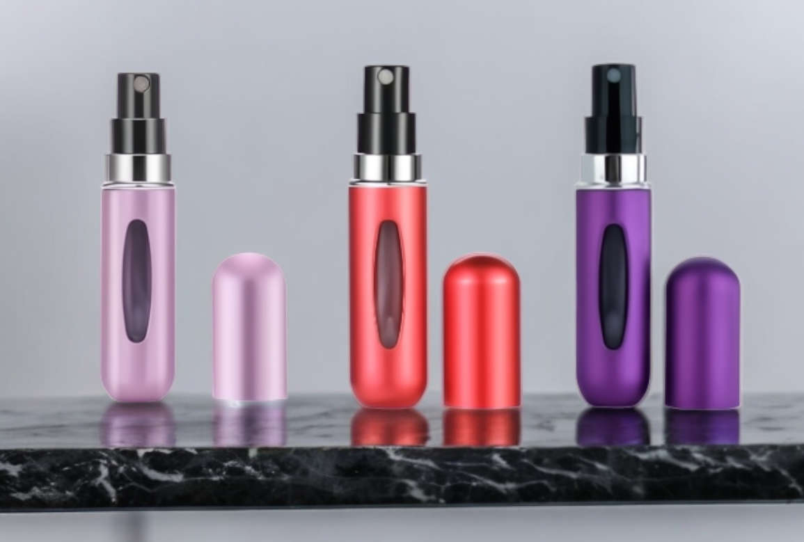 Refillable Travel Perfume Bottle - 5ml/Purple