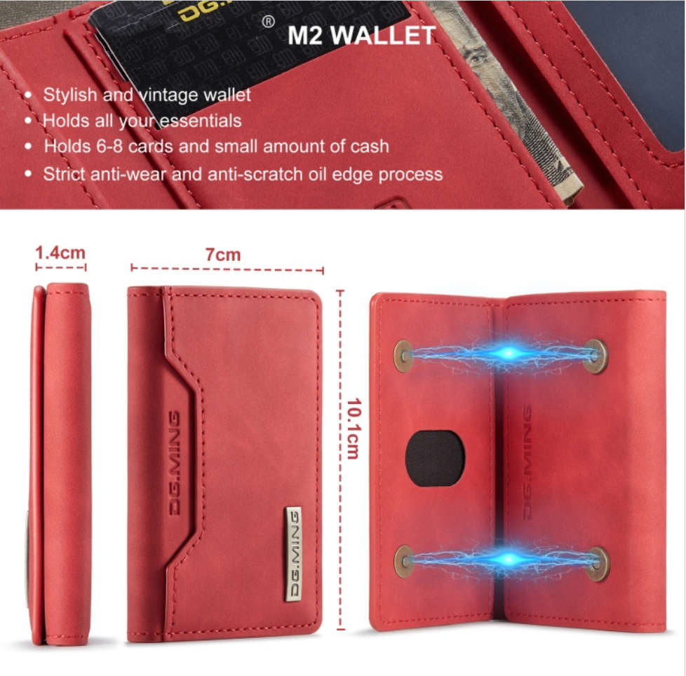 High End Magnetic Super Slim Wallet-Green