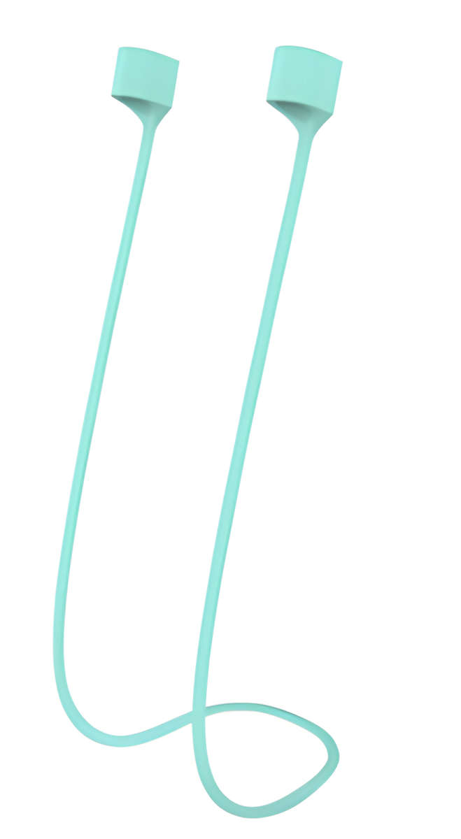 Silicone Earbud Strap - Blue