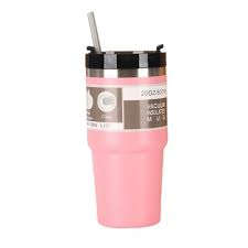 DualSip 600ml Double Wall Travel Tumbler - Black