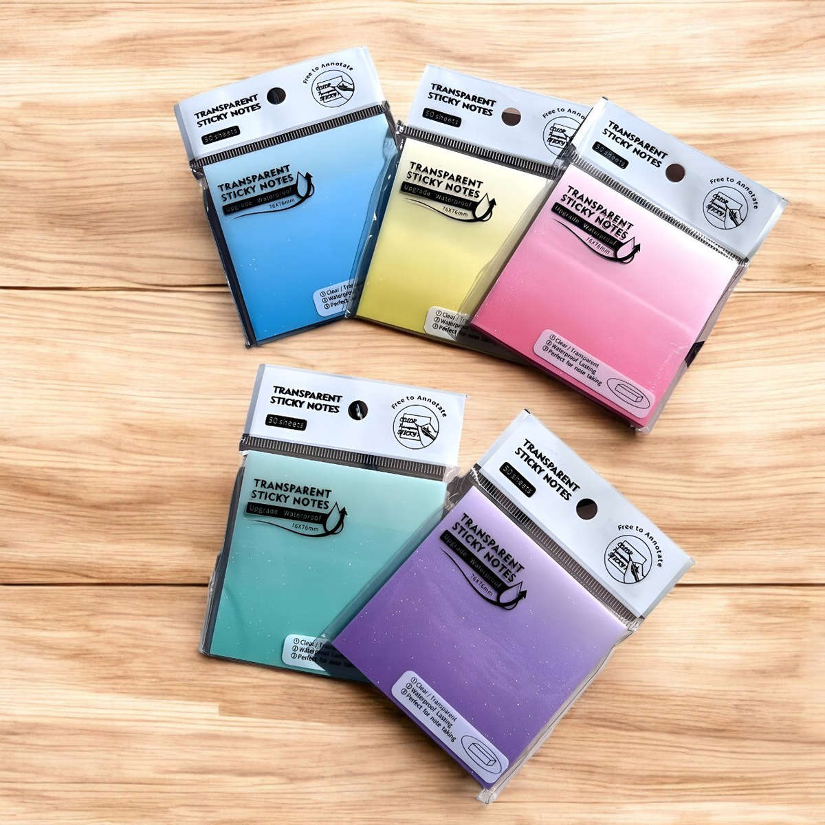 Sticky Square Notes/Blue