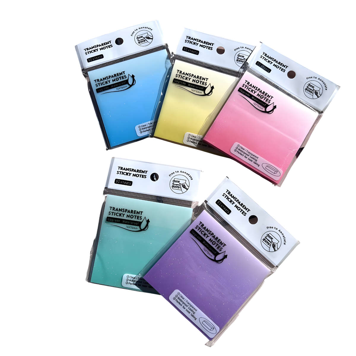 Sticky Square Notes/Blue