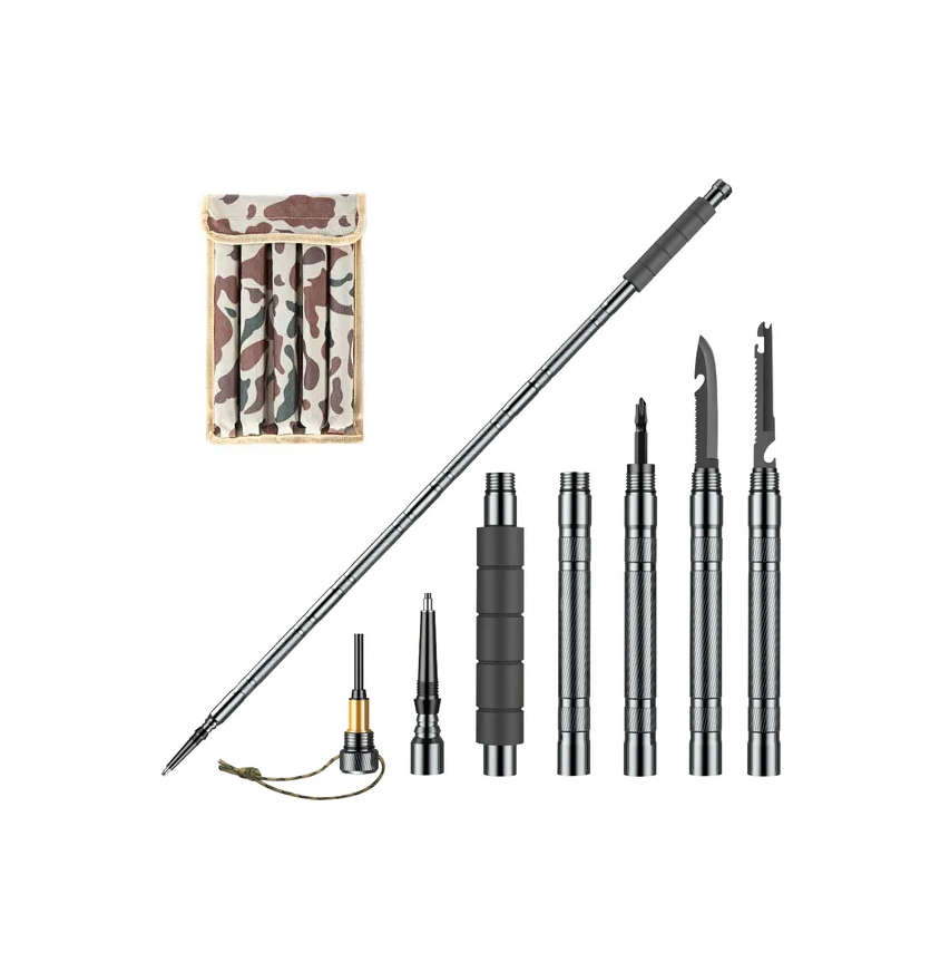 Trekking Pole Survival Kit