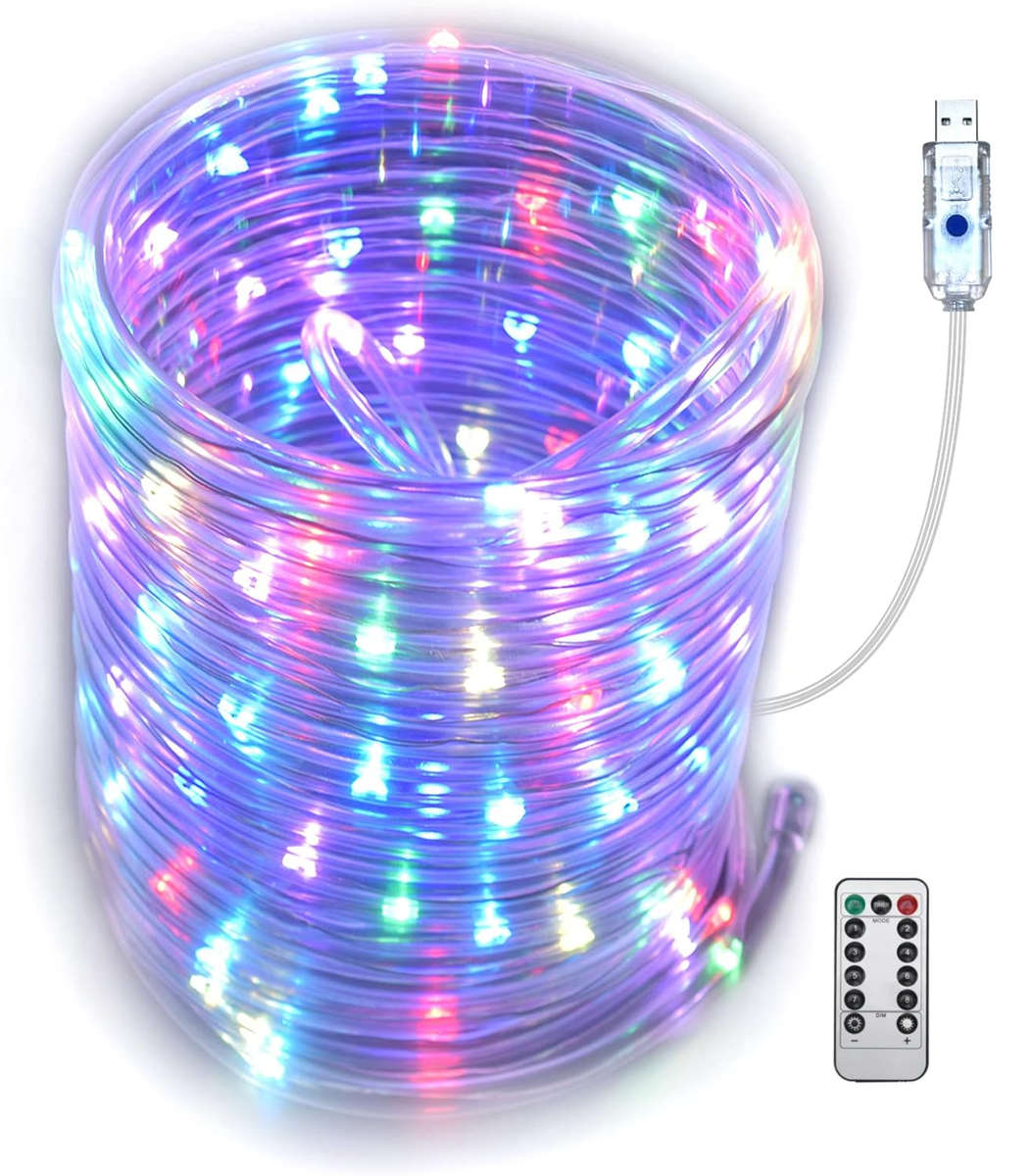 200 LED 8 Mode USB Tube Light/White