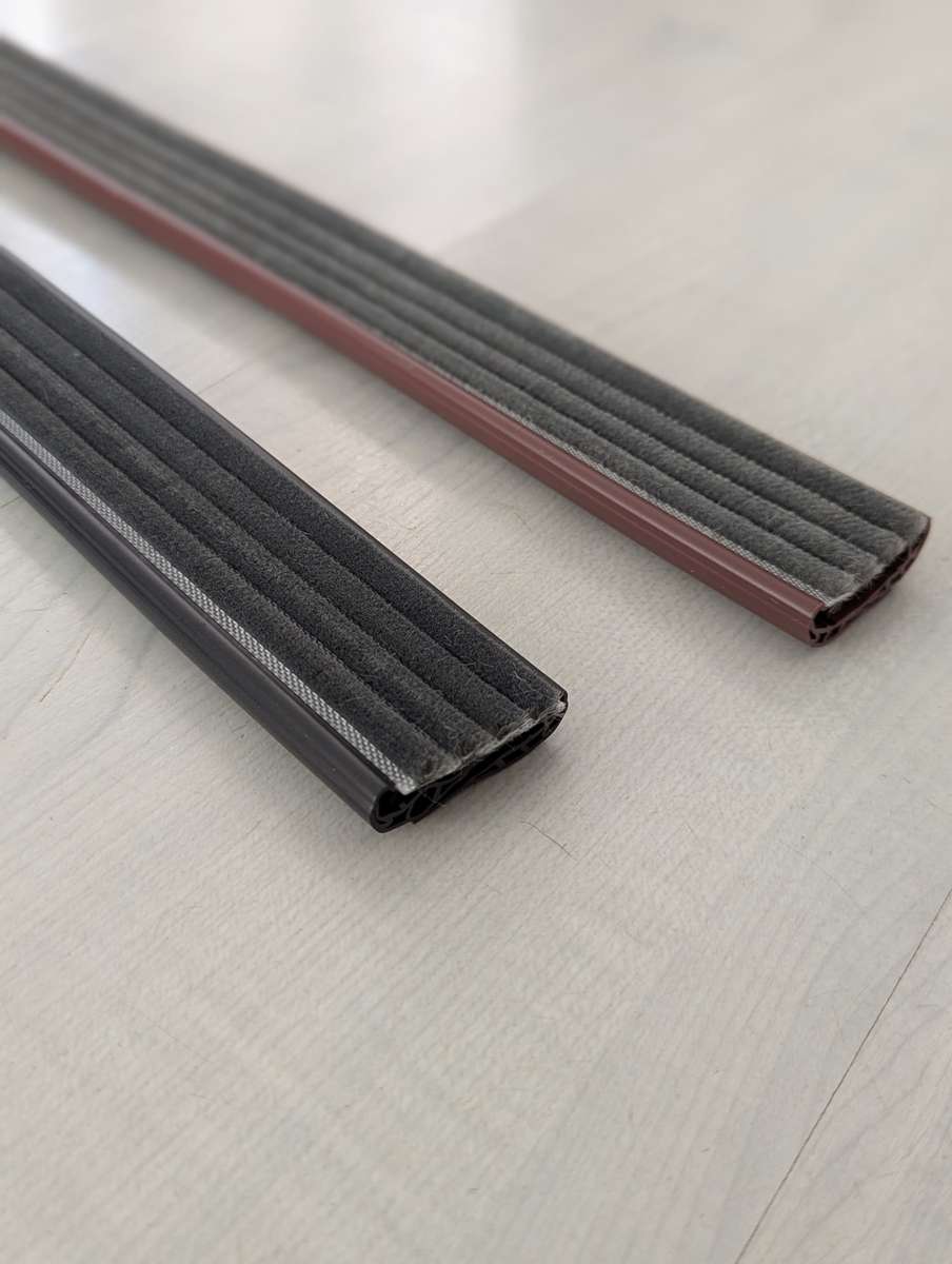 PVC Door Draft Gap Blocker - Black