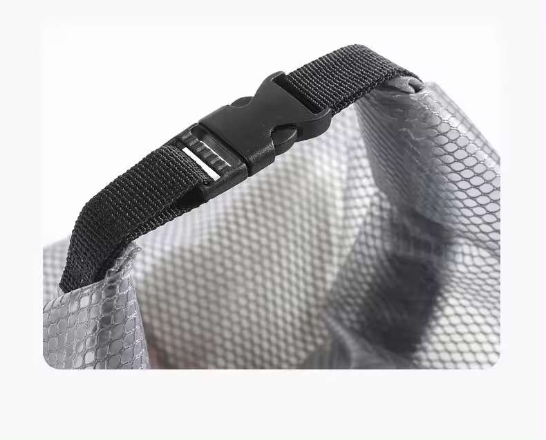 Snap Waterproof Swim Suit Storage Bag/White