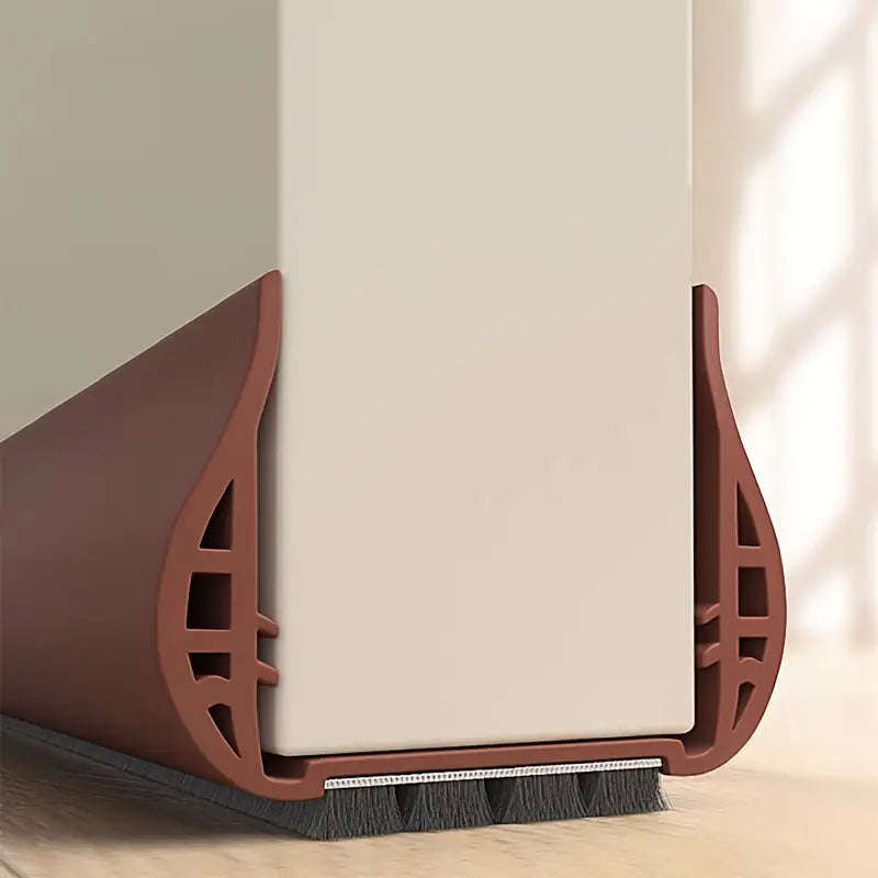 PVC Door Draft Gap Blocker - Black