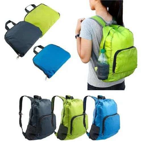 Waterproof Foldable Backpack-ORANGE