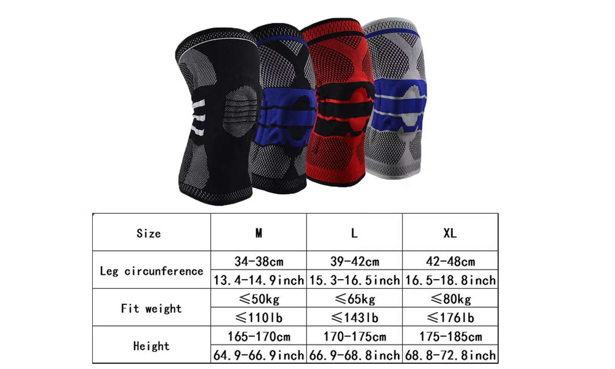 Silicone Knee Brace-L