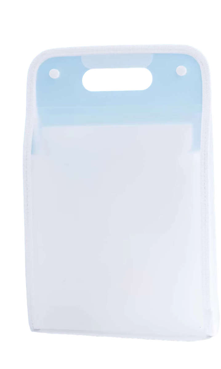 A4 Expanding Storage Folder - 300 Page/White