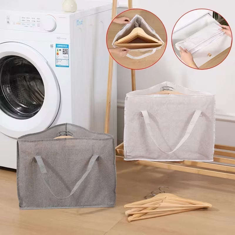 Triangle Hanger Storage Bag - Beige