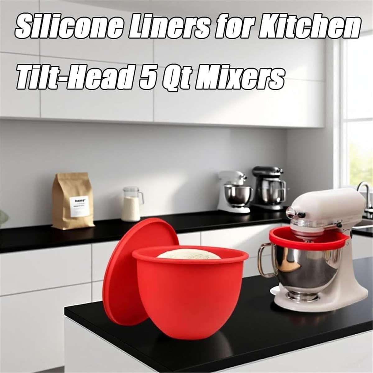 MixMate Silicone Bowl Liner - Black