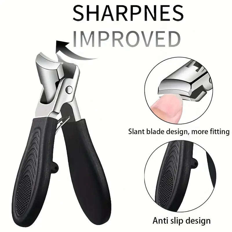 5pc Professional Heavy-Duty Toenail Clipper Set for Ingrown & Thick Toenails